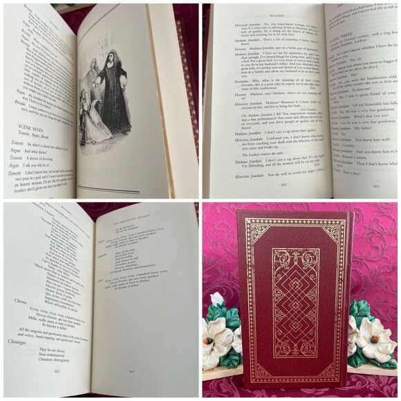 1985 Vintage Book: Comedies by Molière, The Franklin Library - Picture 10 of 10